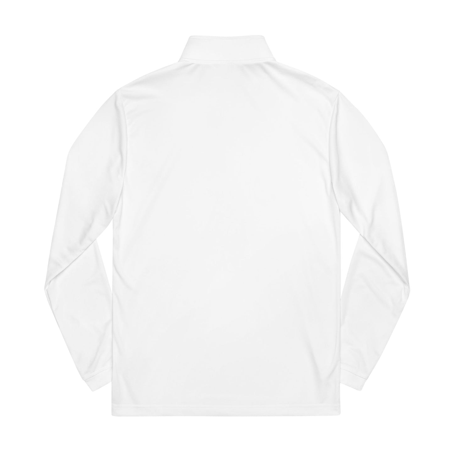 Embroidered adidas Quarter-Zip Pullover — Lightweight Performance Riding Top